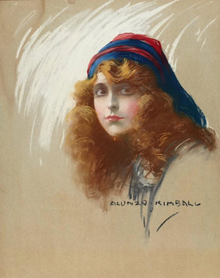 Alonzo Myron Kimball - Woman with Flowing Hair.webp