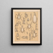 De fauna van de grotten van Noord-Amerika Pl 10 - Alpheus Spring Packard — ingelijst kunstwerk aan de muur