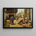 Straatscène in Caïro - Alphons Leopold Mielich — ingelijst kunstwerk aan de muur