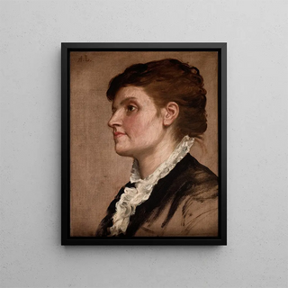 Alphonse Legros - Portrait de femme.webp