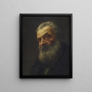 Alphonse Legros - Portrait of an Old Man.webp
