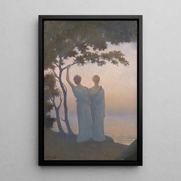 Reproduction of the painting Contemplation - Alphonse Osbert