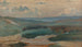 Een vijver in de duinen 's avonds, Siouville - Alphonse Osbert — weergave van het kunstwerk