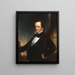 Henry N. Walker - Alvah Bradish — ingelijst kunstwerk aan de muur