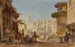 Markt in Caïro - Amadeo Preziosi — weergave van het kunstwerk