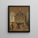 Le Grand Bazar de Constantinople - Amadeo Preziosi — framed artwork on a wall