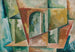 Landschap kubistisch - Amadeo de Souza-Cardoso — weergave van het kunstwerk