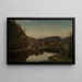 Avond in Mindalen, Risør - Amaldus Nielsen — ingelijst kunstwerk aan de muur