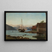 Avond in Balestrand - Amaldus Nielsen — ingelijst kunstwerk aan de muur