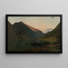 Sfeer van de avond in Fjærland - Amaldus Nielsen — ingelijst kunstwerk aan de muur