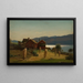 Bondestuer Balestrand - Amaldus Nielsen — ingelijst kunstwerk aan de muur
