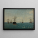 Cadix rood - Amaldus Nielsen — ingelijst kunstwerk aan de muur
