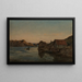 Zonsondergang bij Lindesnes - Amaldus Nielsen — ingelijst kunstwerk aan de muur