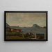 Heidebloemen - Amaldus Nielsen — ingelijst kunstwerk aan de muur