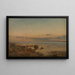 Onder de Lister - Amaldus Nielsen — ingelijst kunstwerk aan de muur