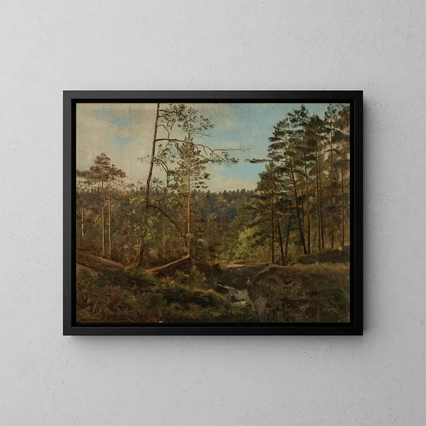 Frère Svinestad à Mandal - Amaldus Nielsen — ingelijst kunstwerk aan de muur