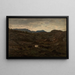 Vanaf de heuvels bij Aafjord - Amaldus Nielsen — ingelijst kunstwerk aan de muur