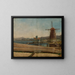 Le Garveriet de Mandal - Amaldus Nielsen — ingelijst kunstwerk aan de muur