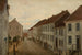 Rue à Mandal - Amaldus Nielsen — weergave van het kunstwerk