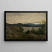 Gjermundshavn Hardanger - Amaldus Nielsen — ingelijst kunstwerk aan de muur