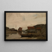 Gravure Skudesnes - Amaldus Nielsen — ingelijst kunstwerk aan de muur