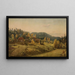 Paard in Porsgrund - Amaldus Nielsen — ingelijst kunstwerk aan de muur
