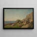 Rustdag op Hvaler - Amaldus Nielsen — ingelijst kunstwerk aan de muur