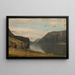 Kirkhorn Hornindalsvann - Amaldus Nielsen — ingelijst kunstwerk aan de muur