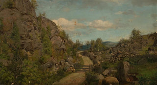 Amaldus Nielsen - Morgenstemning ved Frislandsveien Mandal.webp
