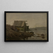 Hangar à bateaux, Lindesnes - Amaldus Nielsen — ingelijst kunstwerk aan de muur