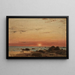 Zonsondergang - Amaldus Nielsen — ingelijst kunstwerk aan de muur