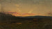 Zonsondergang bij de boerderij - Amaldus Nielsen — weergave van het kunstwerk