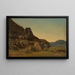 Landschap van Sørlandet - Amaldus Nielsen — ingelijst kunstwerk aan de muur