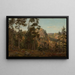 Dichtbij de Bjelland-straat - Amaldus Nielsen — ingelijst kunstwerk aan de muur