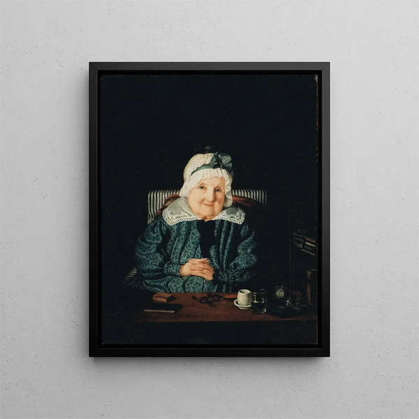 Christina Augusta von Fersen - Amalia Lindegren — framed artwork on a wall