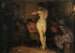 Achter de menagerie - Amandus Faure — weergave van het kunstwerk