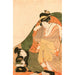 Reproductie van het schilderij Liefhebbers onder een futon; openingsbeeld van een erotische serie - Kitagawa Utamaro