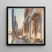 van Amarrages de gondoles sur le Grand Canal - John Singer Sargent — ingelijst kunstwerk aan de muur