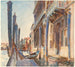 van Amarrages de gondoles sur le Grand Canal - John Singer Sargent — weergave van het kunstwerk