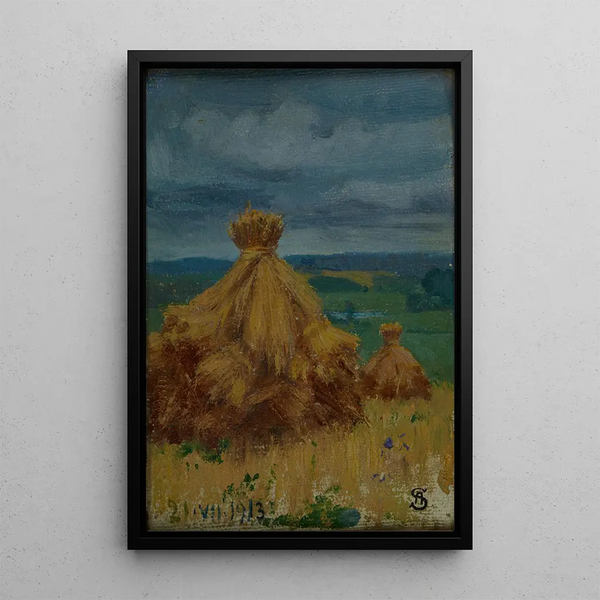 Reproduction of the painting Cloudy Day - Ambroży Sabatowski