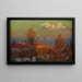 Landschap - Ambroży Sabatowski — ingelijst kunstwerk aan de muur