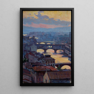 Ambroy Sabatowski - Sunset over Arno.webp