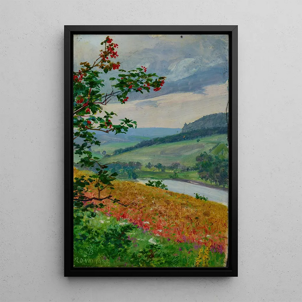Viorne - Ambroży Sabatowski — framed artwork on a wall