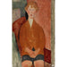 Reproductie van het schilderij Jongen in korte broek - Amedeo Modigliani