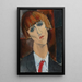 Reproductie van het schilderij Madame Kisling - Amedeo Modigliani