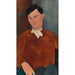 Reproductie van het schilderij Monsieur Deleu - Amedeo Modigliani