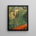 Landschap in het Zuiden - Amedeo Modigliani — ingelijst kunstwerk aan de muur
