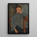 Reproductie van het schilderij De jongen - Amedeo Modigliani