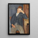 Reproductie van het schilderij De jonge leerling - Amedeo Modigliani