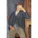Reproductie van het schilderij De jonge leerling - Amedeo Modigliani